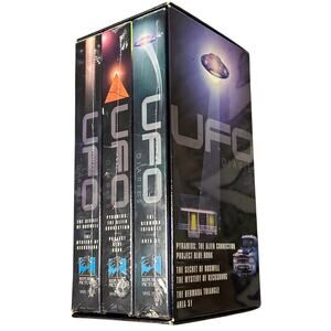 UFO Diaries VHS Box set video tape Pyramids Roswell Bermuda Triangle Area 51